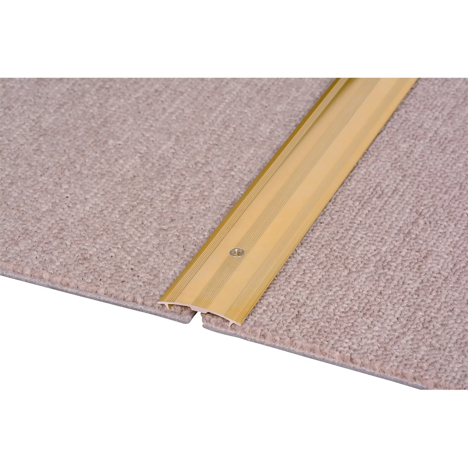 Vitrex Cover Strip Carpet To Carpet Edge - Gold 1800mm 2 Vitrex Cover Strip Carpet To Carpet Edge - Gold 1800mm - Image 2