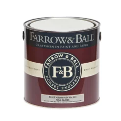 Farrow & Ball Full Gloss Blue Ground - 2.5L -Outlet Home Harmony Store 12804740 8585054547736341