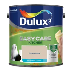 Dulux Easycare Kitchen Caramel Latte Matt Emulsion Paint - 2.5L -Outlet Home Harmony Store 12804756 9744833194894859