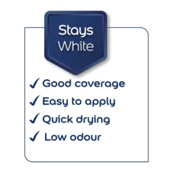 Dulux Matt Emulsion Paint Pure Brilliant White - 2.5L -Outlet Home Harmony Store 12806233 9874833219802272