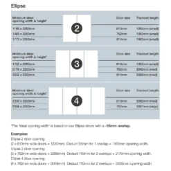 Ellipse Sliding Wardrobe Door 4 Panel Cappuccino Glass With Aluminium Frame (W)914mm -Outlet Home Harmony Store 12807020 2494993323802842