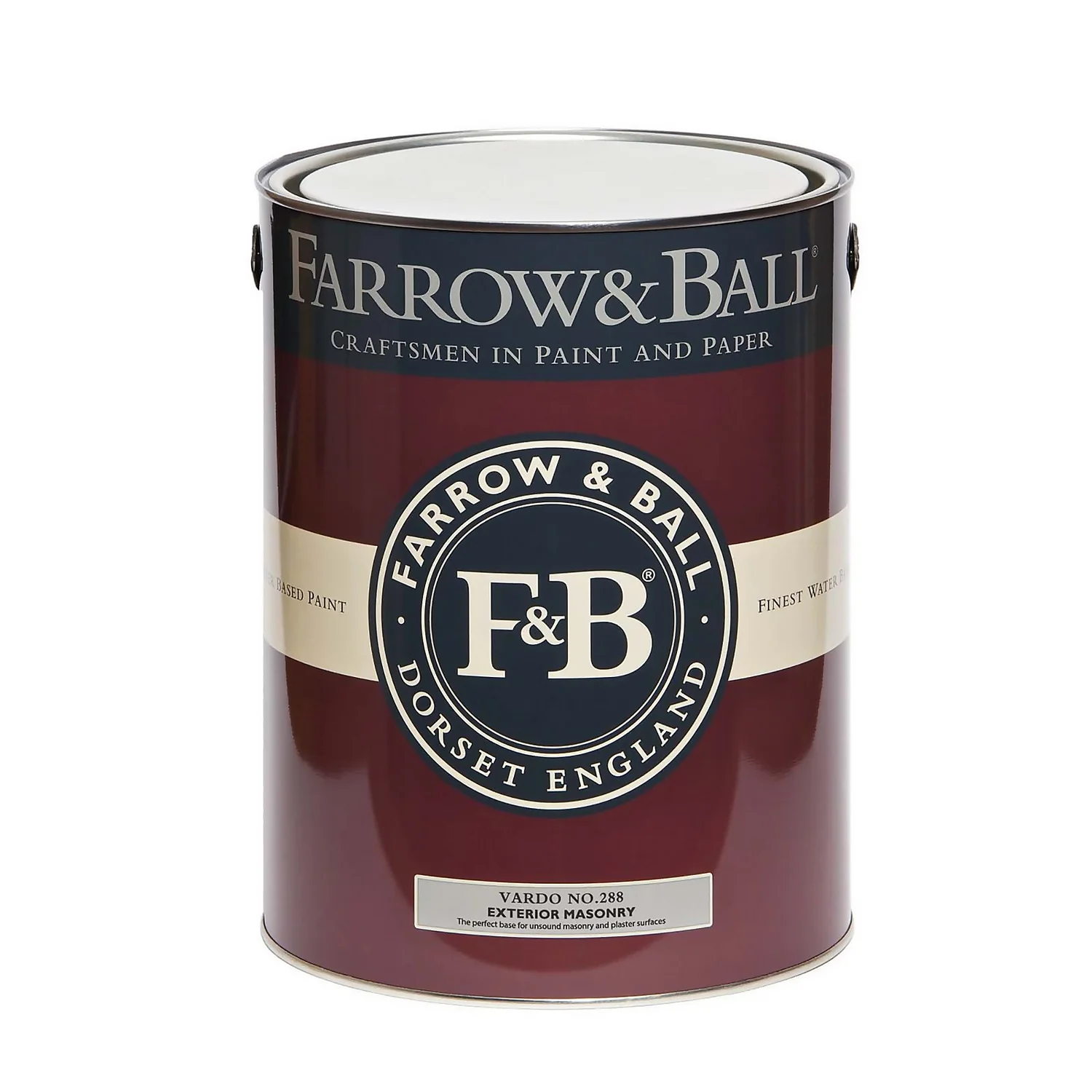 Farrow & Ball Exterior Masonry Paint Vardo - 5L 3 Farrow & Ball Exterior Masonry Paint Vardo - 5L - Image 3