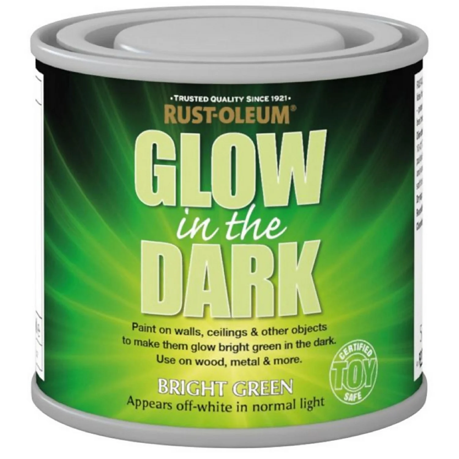 Rust-Oleum Glow In The Dark Paint - 125ml 1 Rust-Oleum Glow In The Dark Paint - 125ml