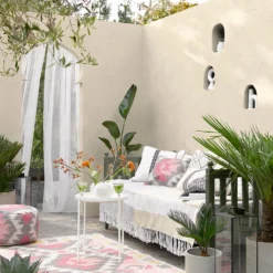 Sandtex® Textured Masonry Paint Magnolia - 5L -Outlet Home Harmony Store 12809198 2064871504597445