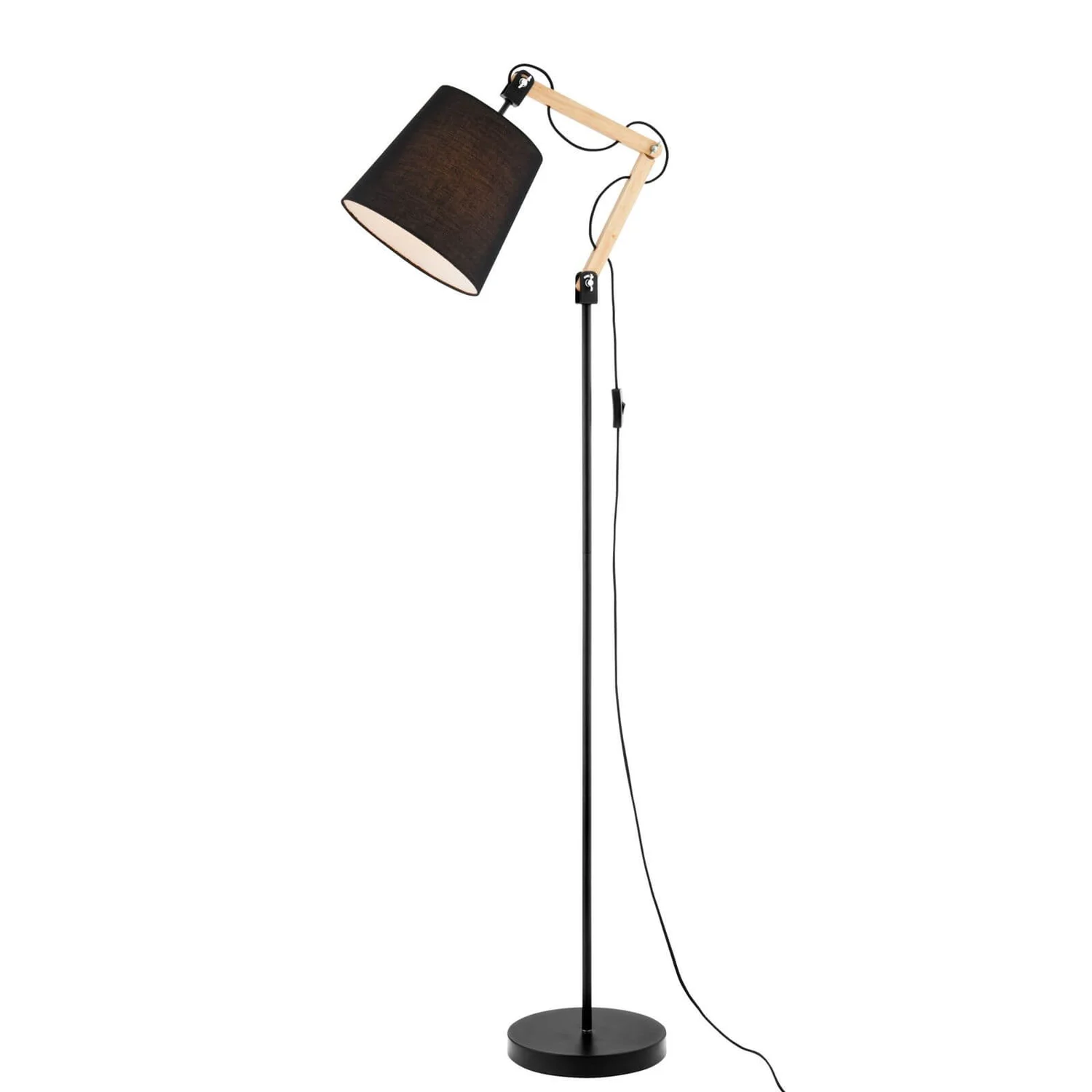 Caleb Floor Lamp - Black 2 Caleb Floor Lamp - Black - Image 2