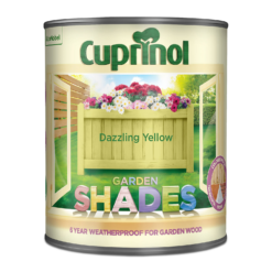 Cuprinol Garden Shades Dazzling Yellow - 1L -Outlet Home Harmony Store 12810289 1464949841801993