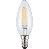 TCP LED Filament Clear Candle 4.5W E14 Dimmable Light Bulb