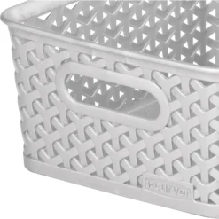 Curver My Style Small Rectangular Plastic Storage Basket - Grey - 4L 11 Curver My Style Small Rectangular Plastic Storage Basket - Grey - 4L -Outlet Home Harmony Store 12814407 9424832987316555