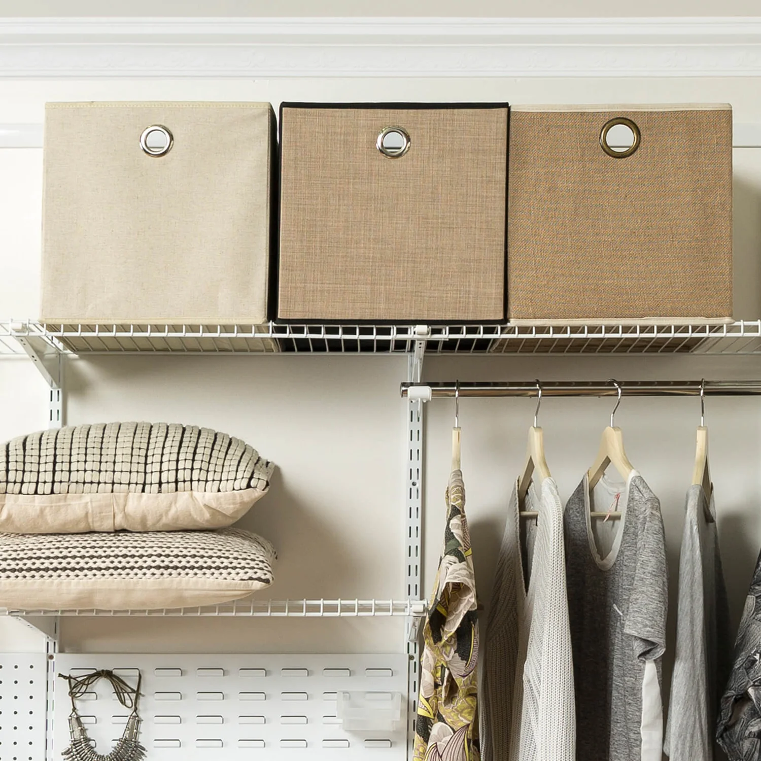 Wire Shelf Back- White - 667x350mm 2 Wire Shelf Back- White - 667x350mm - Image 2