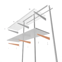 None Double Slot Bracket - White -320mm 10 None Double Slot Bracket - White -320mm -Outlet Home Harmony Store 12815732 6275052927544629