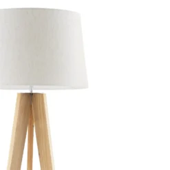 Poppy Tripod Floor Lamp - Natural -Outlet Home Harmony Store 12816482 1674833200896932