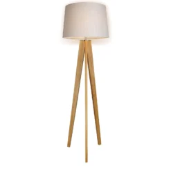 Poppy Tripod Floor Lamp - Natural -Outlet Home Harmony Store 12816482 1704831918024251