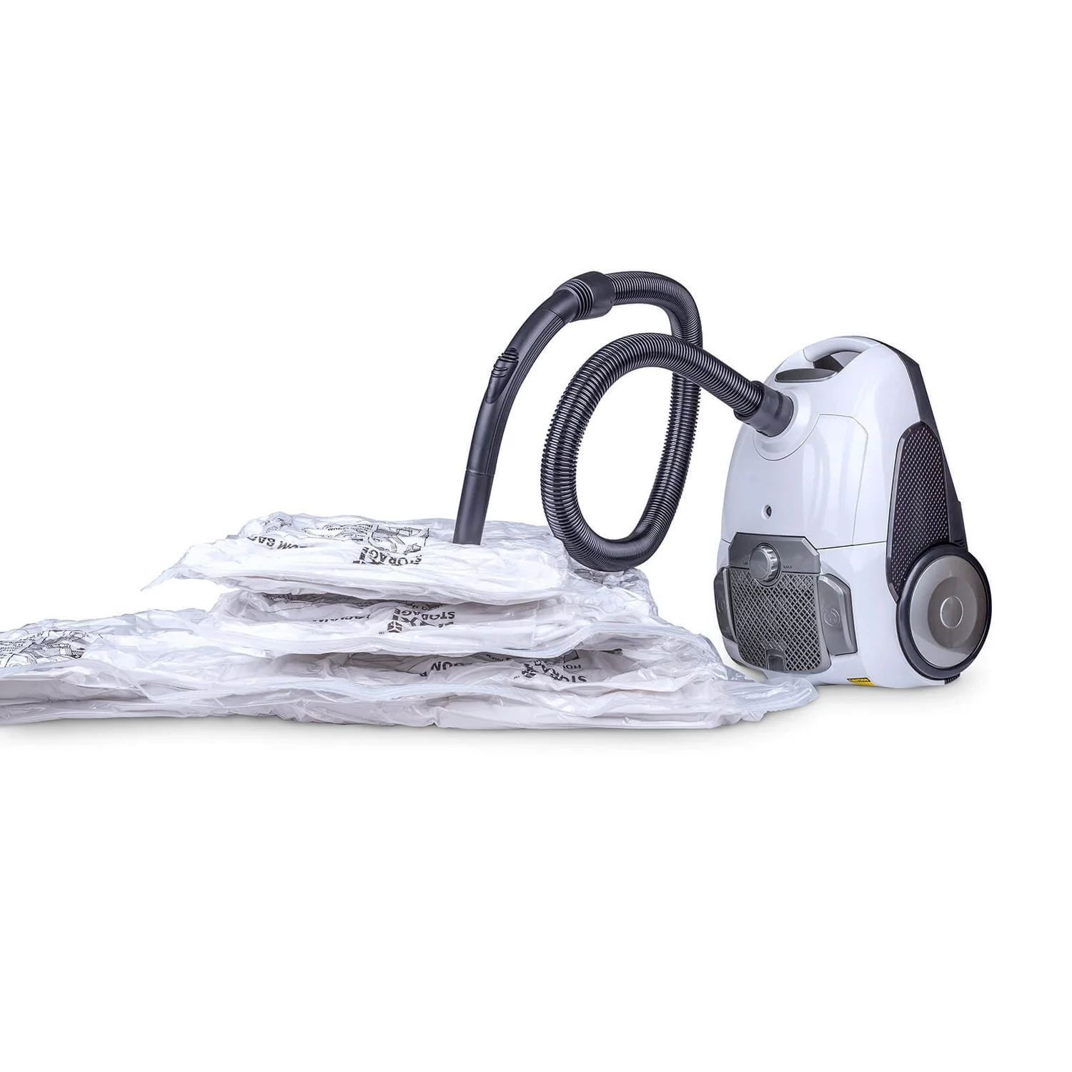 None Vacuum Storage Bag Combo - Pack Of 4 (2 Medium, 2 Large) 2 None Vacuum Storage Bag Combo - Pack Of 4 (2 Medium, 2 Large) - Image 2