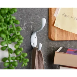 Basic Coat Hook - White -Outlet Home Harmony Store 12817254 1824995164979636