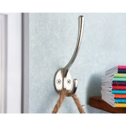 Victorian Hook - Satin Nickel -Outlet Home Harmony Store 12817279 5484995165029220