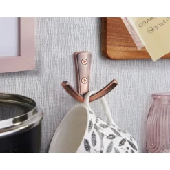 Modern Twin Hook - Antique Copper -Outlet Home Harmony Store 12817386 6924995165233679