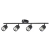 Travis 4 Light Spotlight Bar - Black