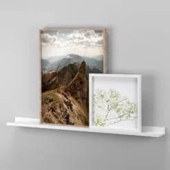 Flexi Storage Decorative Shelving Photo Shelf - White Matt - 900x35x100mm -Outlet Home Harmony Store 12817971 8044876425860004