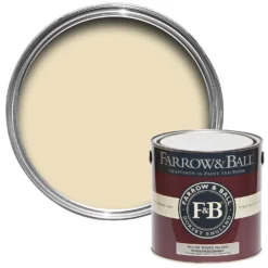 Farrow & Ball Modern Eggshell Paint House White - 2.5L