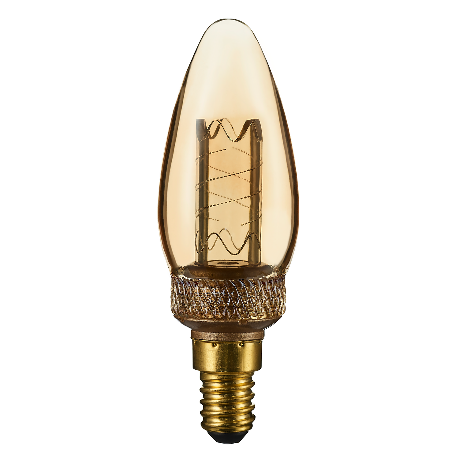 TCP LED Vintage Candle 9WEQ E14 Twist Light Bulb 1 TCP LED Vintage Candle 9WEQ E14 Twist Light Bulb