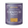 Rust-Oleum Metallic Furniture Paint - Gold - 125ml