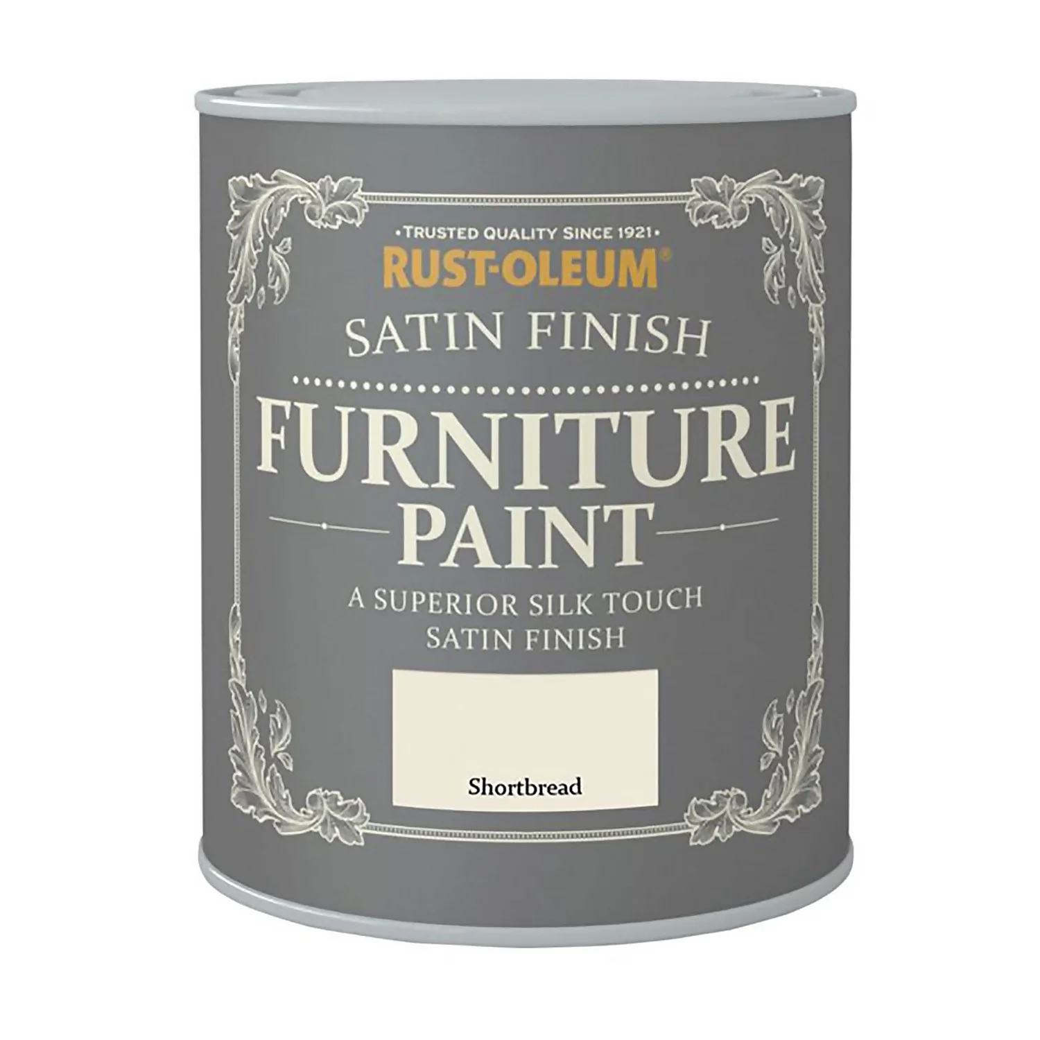 Rust-Oleum Satin Furniture Paint - Shortbread - 125ml 1 Rust-Oleum Satin Furniture Paint - Shortbread - 125ml