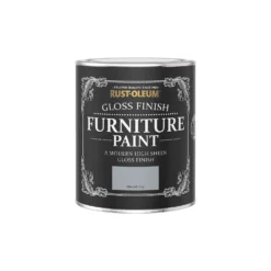 Rust-Oleum Gloss Furniture Paint - Mineral Grey - 750ml -Outlet Home Harmony Store 12819783 1654940725501656