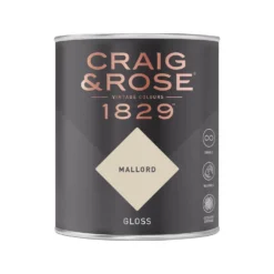 Craig & Rose 1829 Gloss Paint Mallord - 750ml -Outlet Home Harmony Store 12820858 1964833222113625