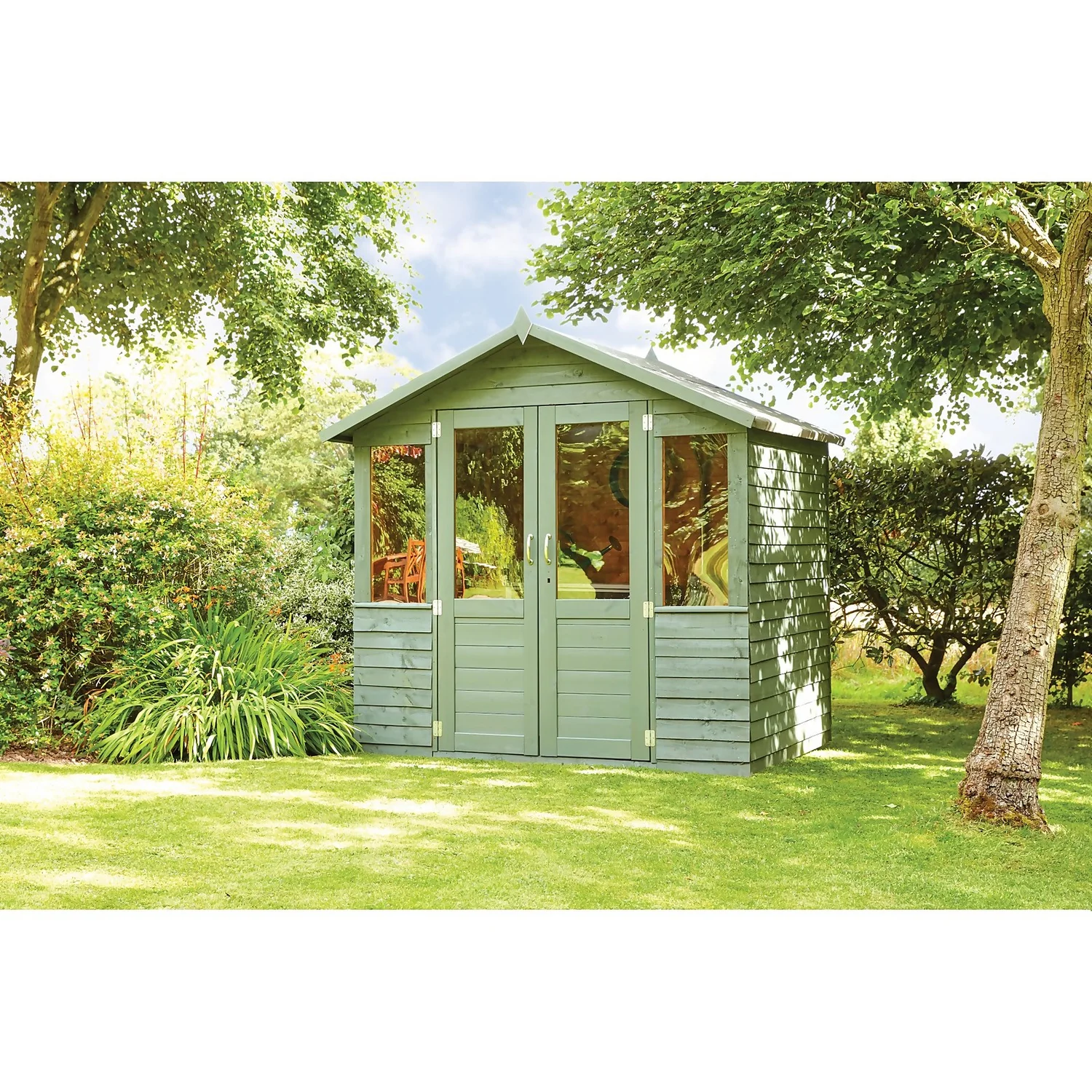 Ronseal Fence Life Plus Paint Sage - 5L 2 Ronseal Fence Life Plus Paint Sage - 5L - Image 2