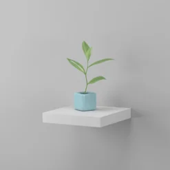 Floating Shelf - White Matt - 235 X 235 X 38mm 8 Floating Shelf - White Matt - 235 X 235 X 38mm -Outlet Home Harmony Store 12822017 1594887838697883