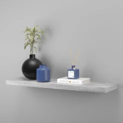 Floating Shelf - Grey Oak - 900 X 235 X 38mm -Outlet Home Harmony Store 12822048 5884876424654919