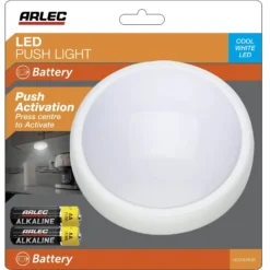 Arlec Round LED Push Light -Outlet Home Harmony Store 12823663 9364833201183504