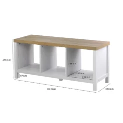 Clever Cube 1x3 Storage Unit With Legs - White 15 Clever Cube 1x3 Storage Unit With Legs - White -Outlet Home Harmony Store 12824159 1165052927610062
