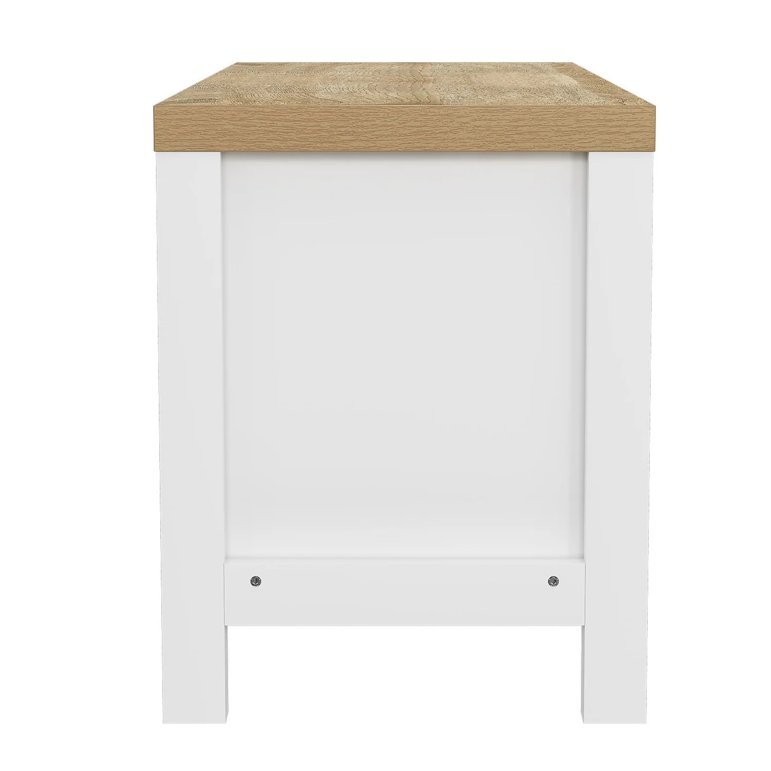 Clever Cube 1x3 Storage Unit With Legs - White 5 Clever Cube 1x3 Storage Unit With Legs - White - Image 5