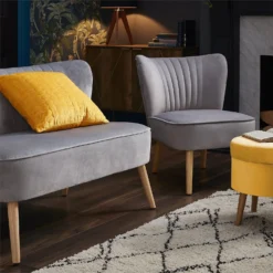 The Occasional Chair - Grey 12 The Occasional Chair - Grey -Outlet Home Harmony Store 12825367 2124841001375288