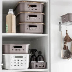 Smartstore 1L Wardrobe Basket - Taupe -Outlet Home Harmony Store 12826428 1994833174524244