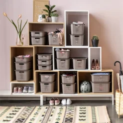 Smartstore 13L Wardrobe Basket - Taupe 9 Smartstore 13L Wardrobe Basket - Taupe -Outlet Home Harmony Store 12826432 1504833172927623