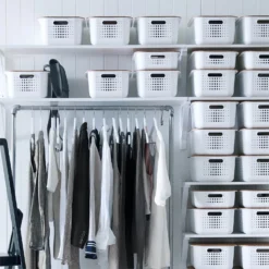 Smartstore Wardrobe Basket Bamboo Lid -Outlet Home Harmony Store 12826435 4494833172775160