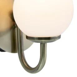 Victoria 6w Antique Brass LED Bathroom Wall Light -Outlet Home Harmony Store 12827076 3514958097058152