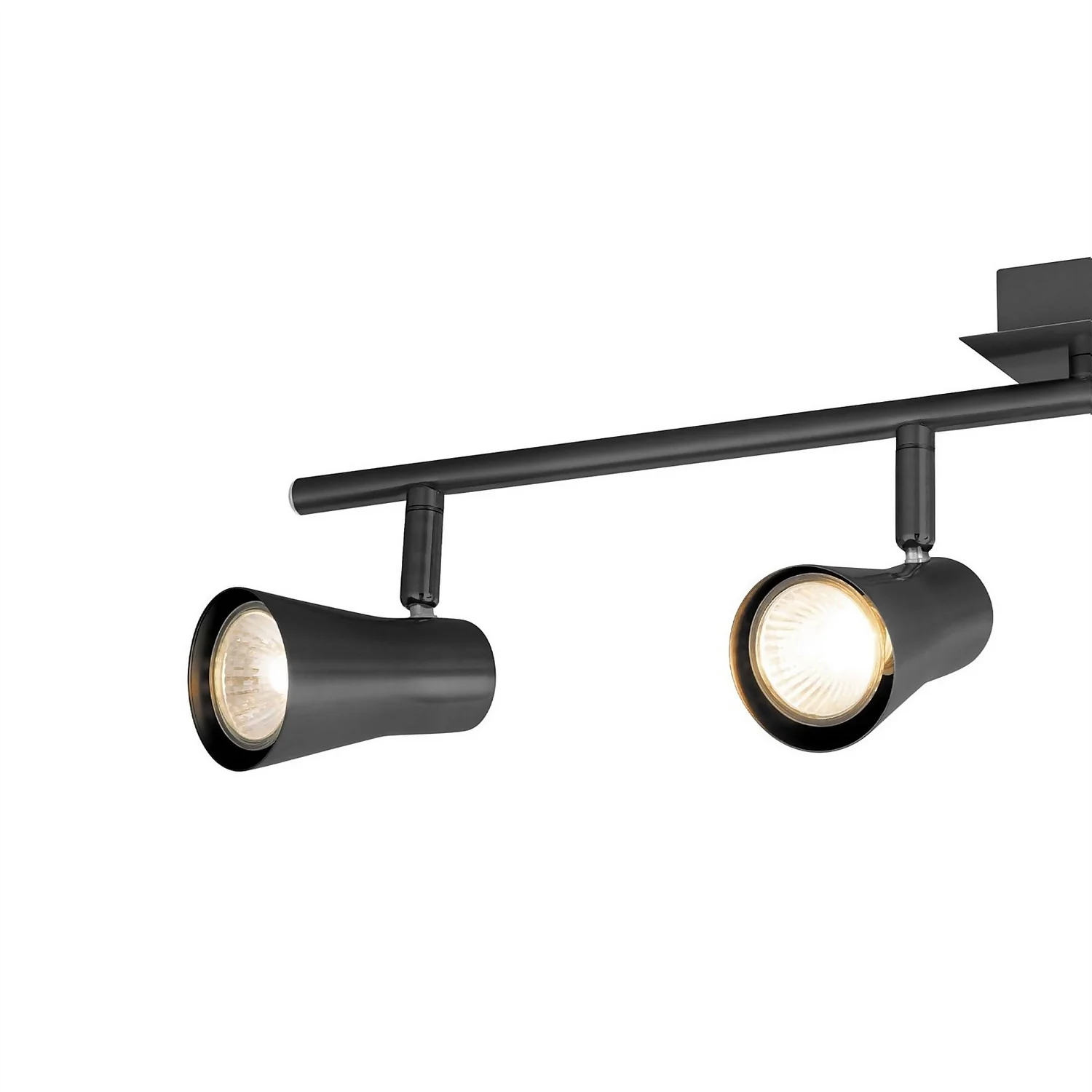 Swansea 4 Lamp Spotlight Bar - Black Nickel 3 Swansea 4 Lamp Spotlight Bar - Black Nickel - Image 3