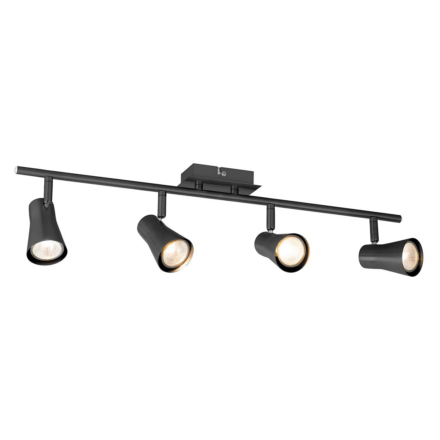 Swansea 4 Lamp Spotlight Bar - Black Nickel 1 Swansea 4 Lamp Spotlight Bar - Black Nickel