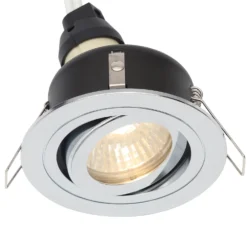 IP65 Adjustable Downlight - Chrome