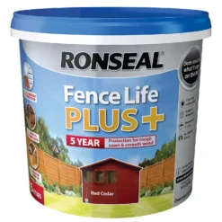 Ronseal Fence Life Plus Paint Red Cedar - 5L 11 Ronseal Fence Life Plus Paint Red Cedar - 5L -Outlet Home Harmony Store 12834175 4714942087159698