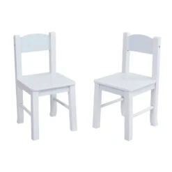 None Wooden Table And Chair Set - White 12 None Wooden Table And Chair Set - White -Outlet Home Harmony Store 12834469 1454833168889302