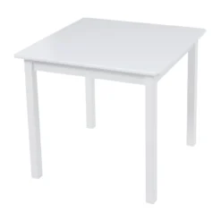 None Wooden Table And Chair Set - White 11 None Wooden Table And Chair Set - White -Outlet Home Harmony Store 12834469 1594833169122888