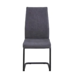 Skelby Cantilever Dining Chairs - Set Of 2 - Grey -Outlet Home Harmony Store 12834897 2024833172886766