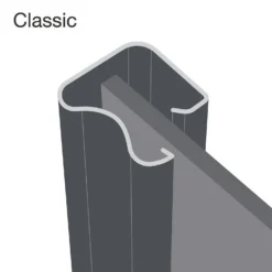 Classic 4 Door Sliding Wardrobe Kit Stone Grey Panel (W)2370 X (H)2260mm 7 Classic 4 Door Sliding Wardrobe Kit Stone Grey Panel (W)2370 X (H)2260mm -Outlet Home Harmony Store 12835579 3695033059565697