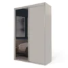 Cashmere Freestanding Sliding Wardrobe With Interiors (W)1530mm
