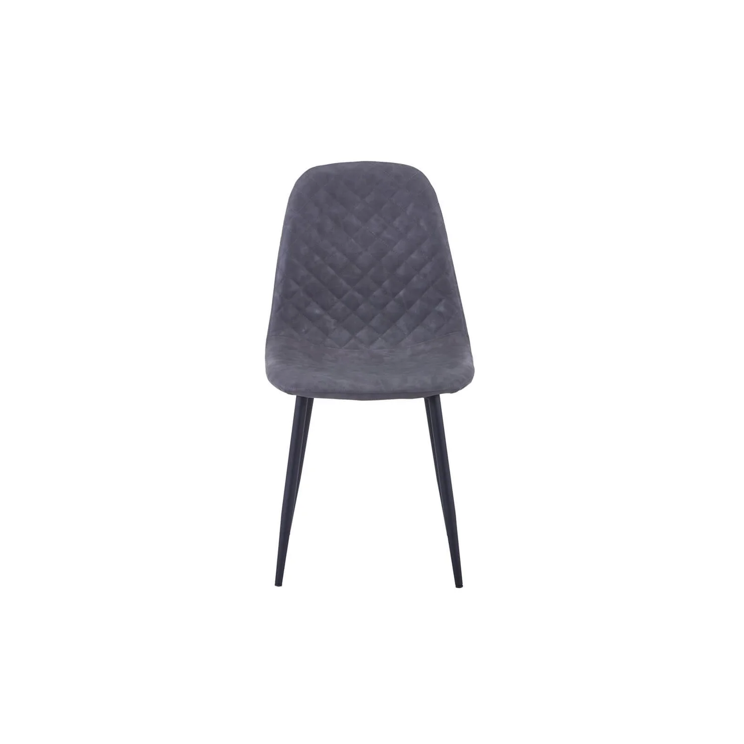 Perth Diamond Back Dining Chair - Set Of 2 - Grey 3 Perth Diamond Back Dining Chair - Set Of 2 - Grey - Image 3