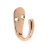 Basic Single Robe Hook - Polished Copper